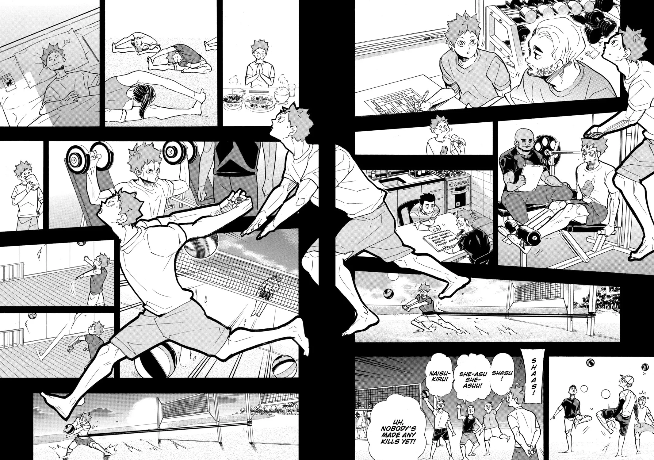 Read Haikyu!! chapter 374 image 22 on Lezhin