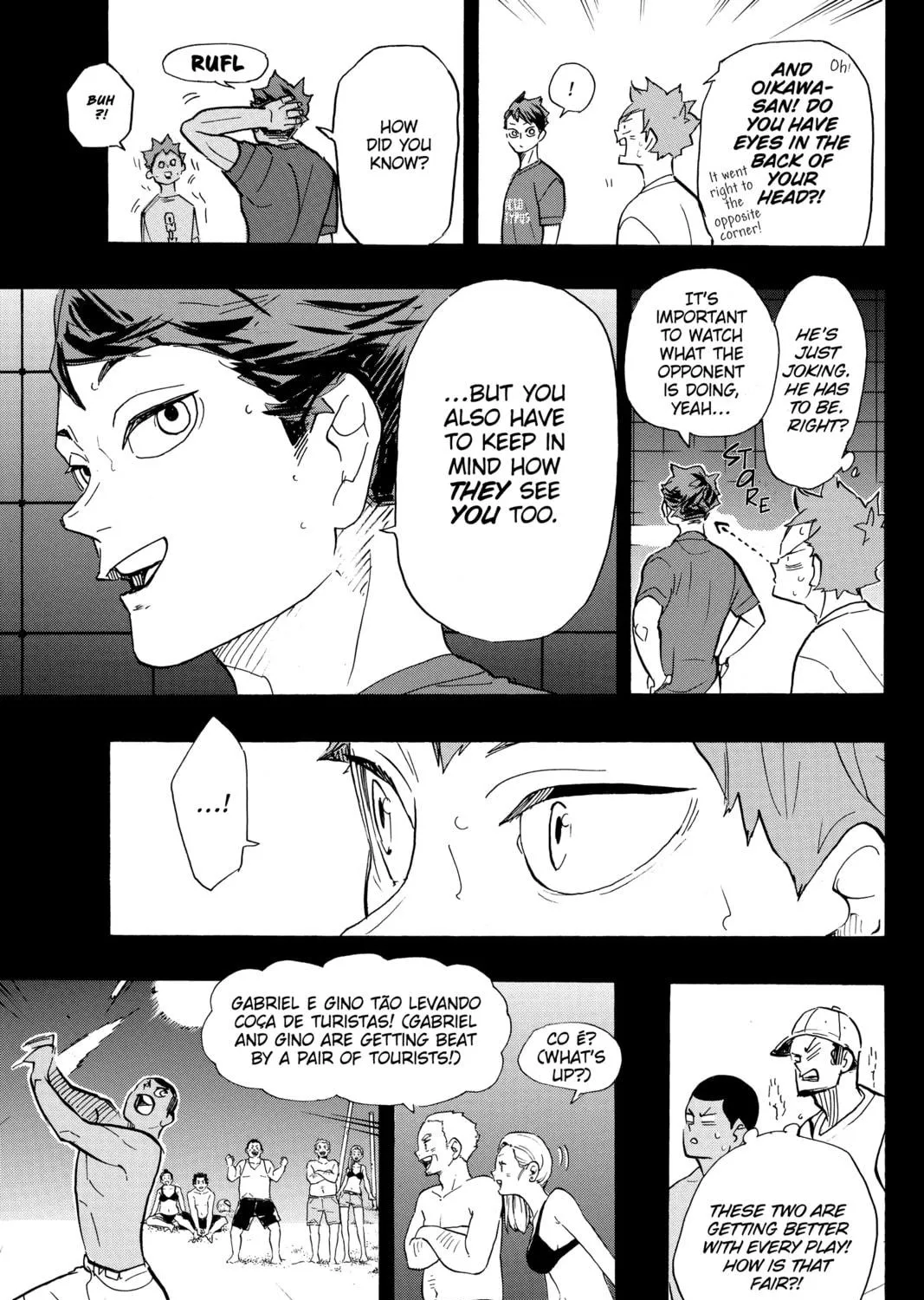 Read Haikyu!! chapter 374 image 8 on Lezhin