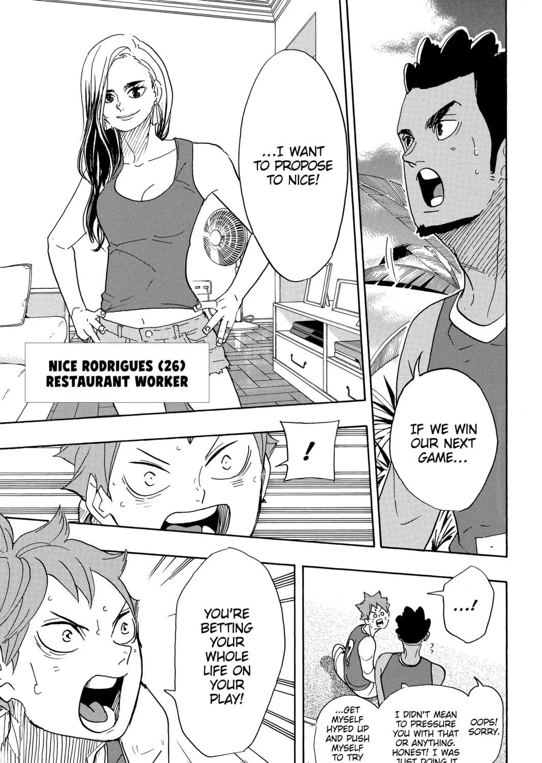 Read Haikyu!! chapter 375 image 12 on Lezhin