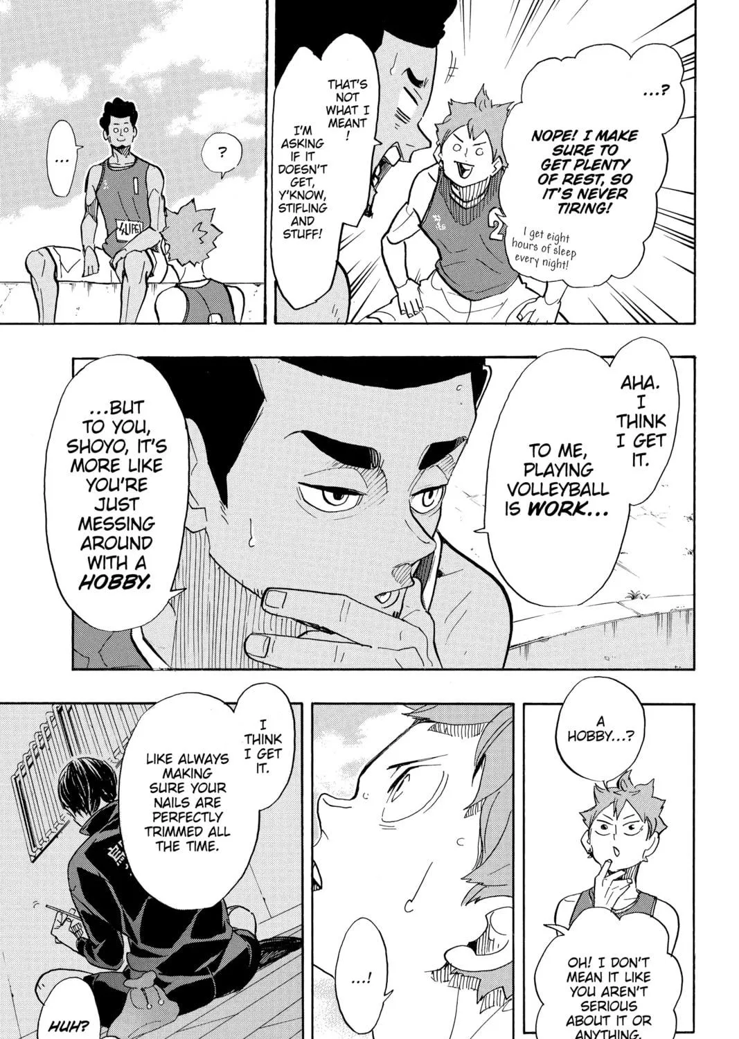 Read Haikyu!! chapter 375 image 16 on Lezhin