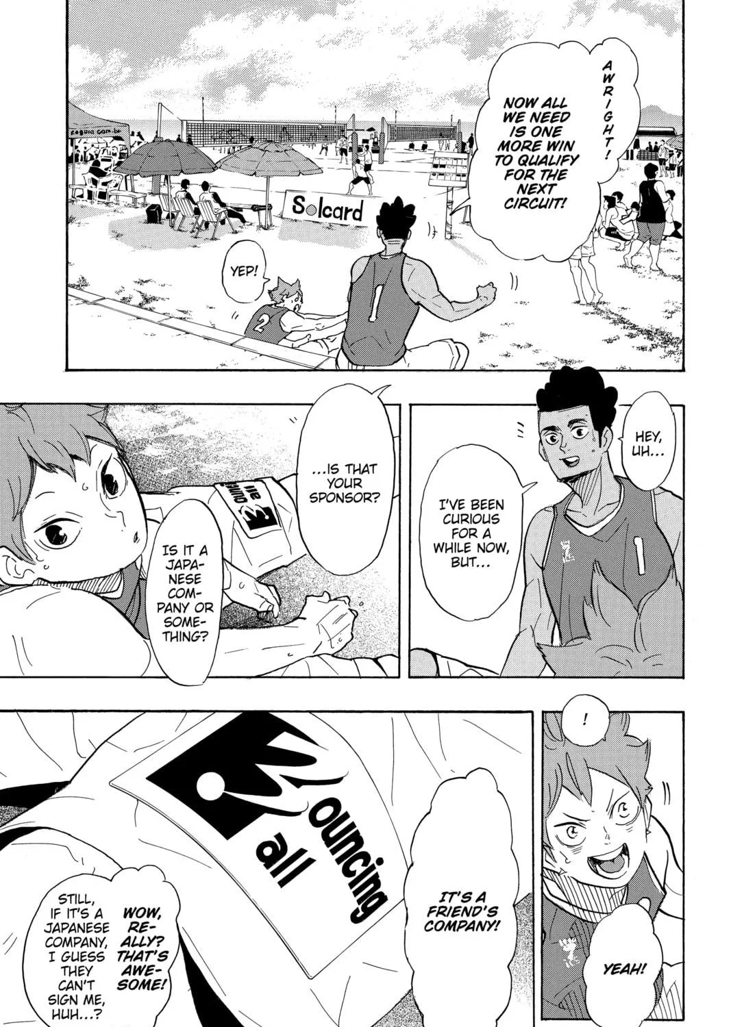 Read Haikyu!! chapter 375 image 4 on Lezhin