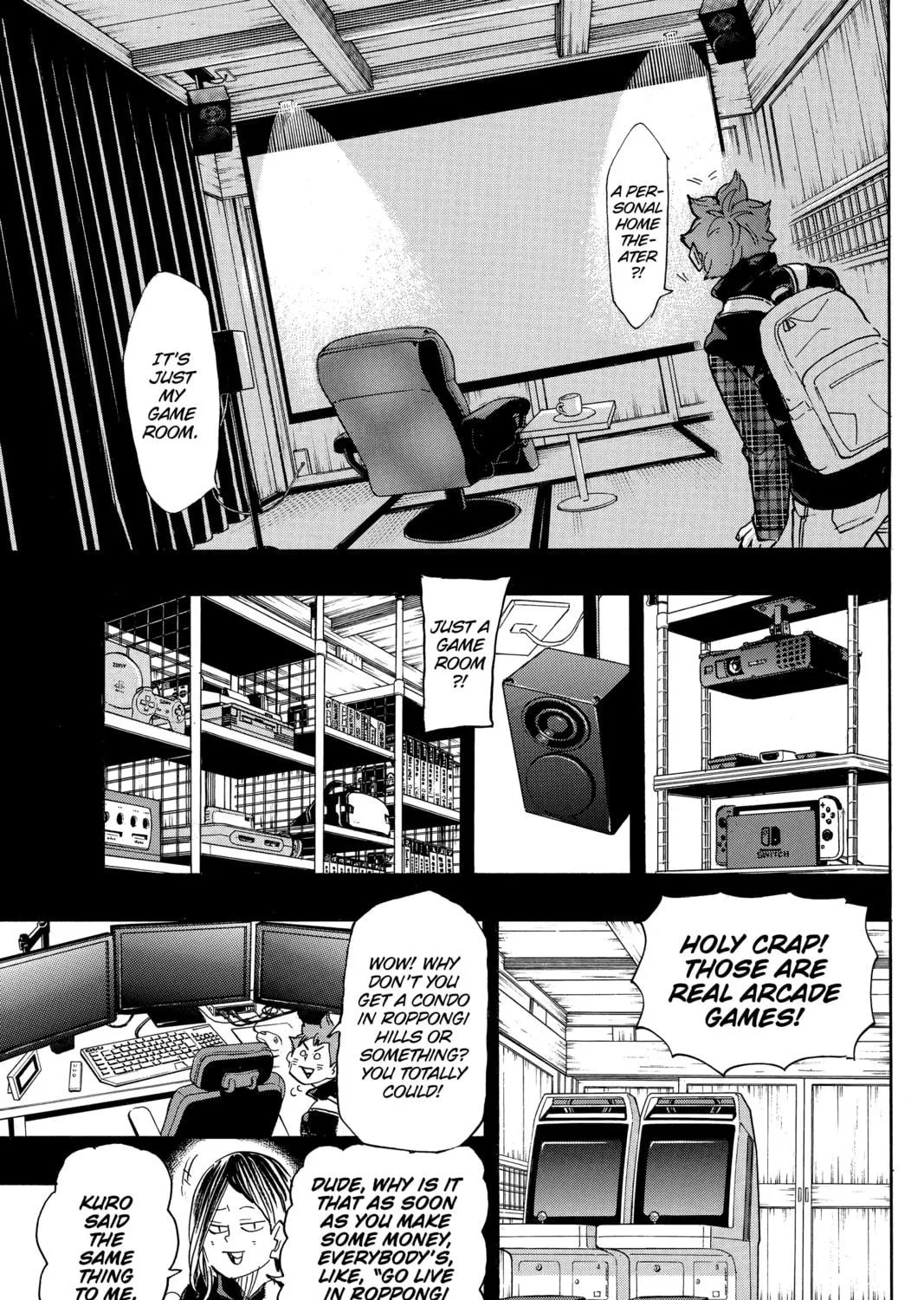 Read Haikyu!! chapter 375 image 8 on Lezhin