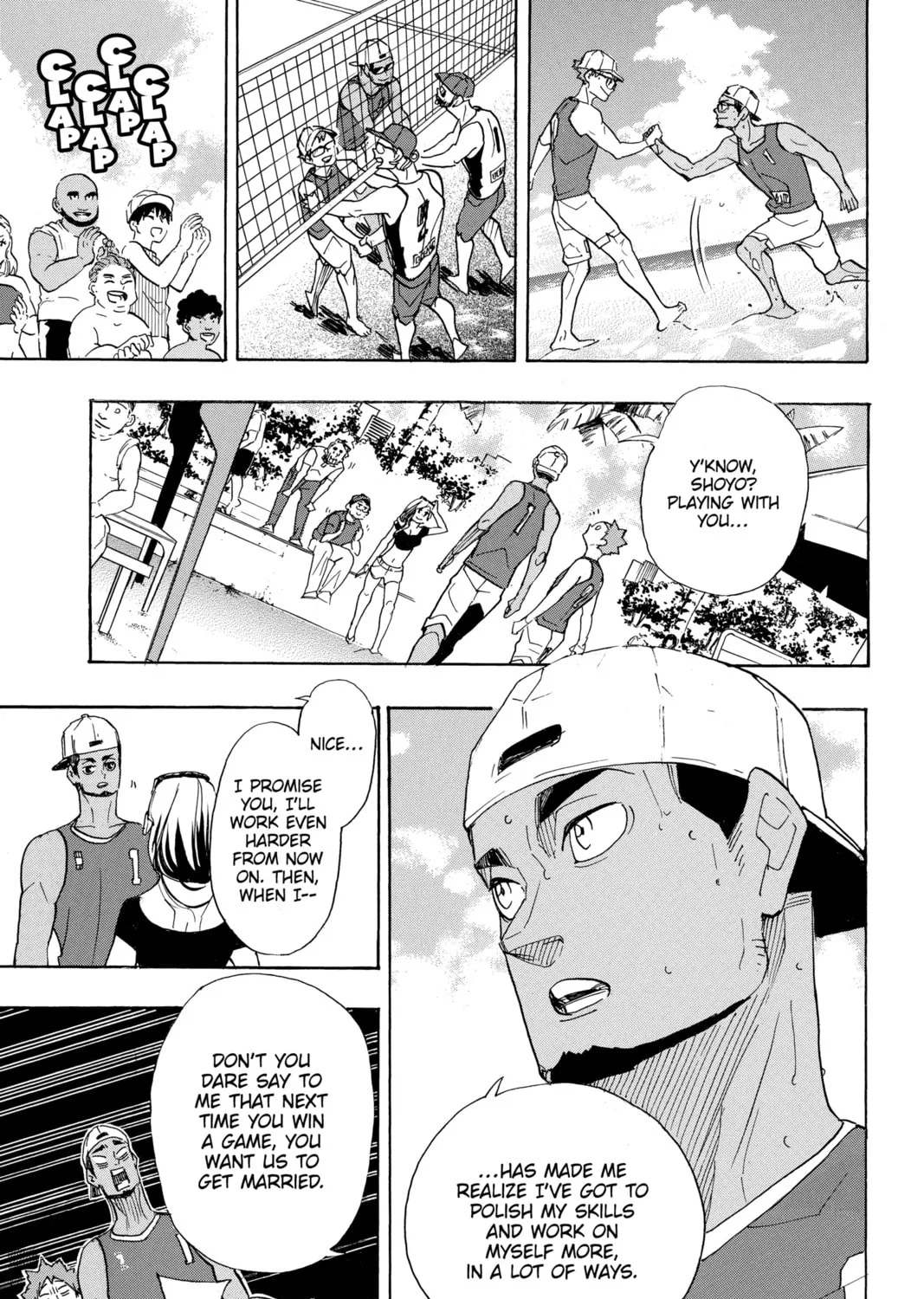 Read Haikyu!! chapter 377 image 12 on Lezhin