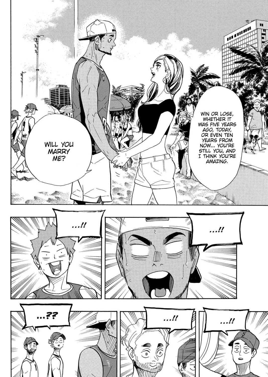 Read Haikyu!! chapter 377 image 14 on Lezhin