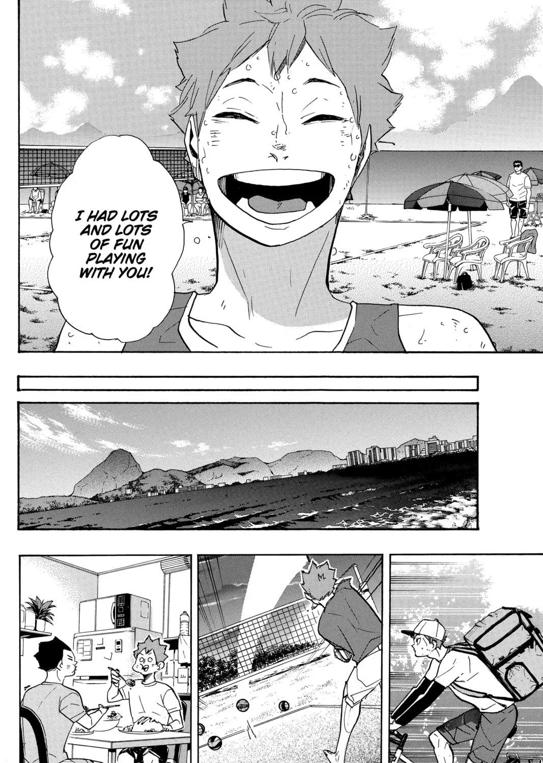 Read Haikyu!! chapter 377 image 18 on Lezhin