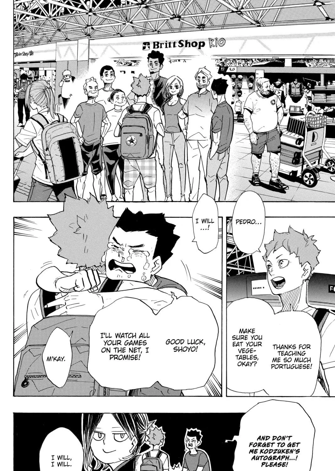 Read Haikyu!! chapter 377 image 22 on Lezhin