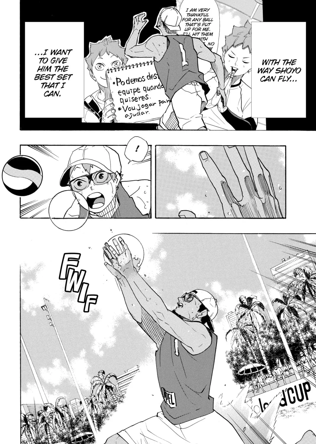 Read Haikyu!! chapter 377 image 6 on Lezhin