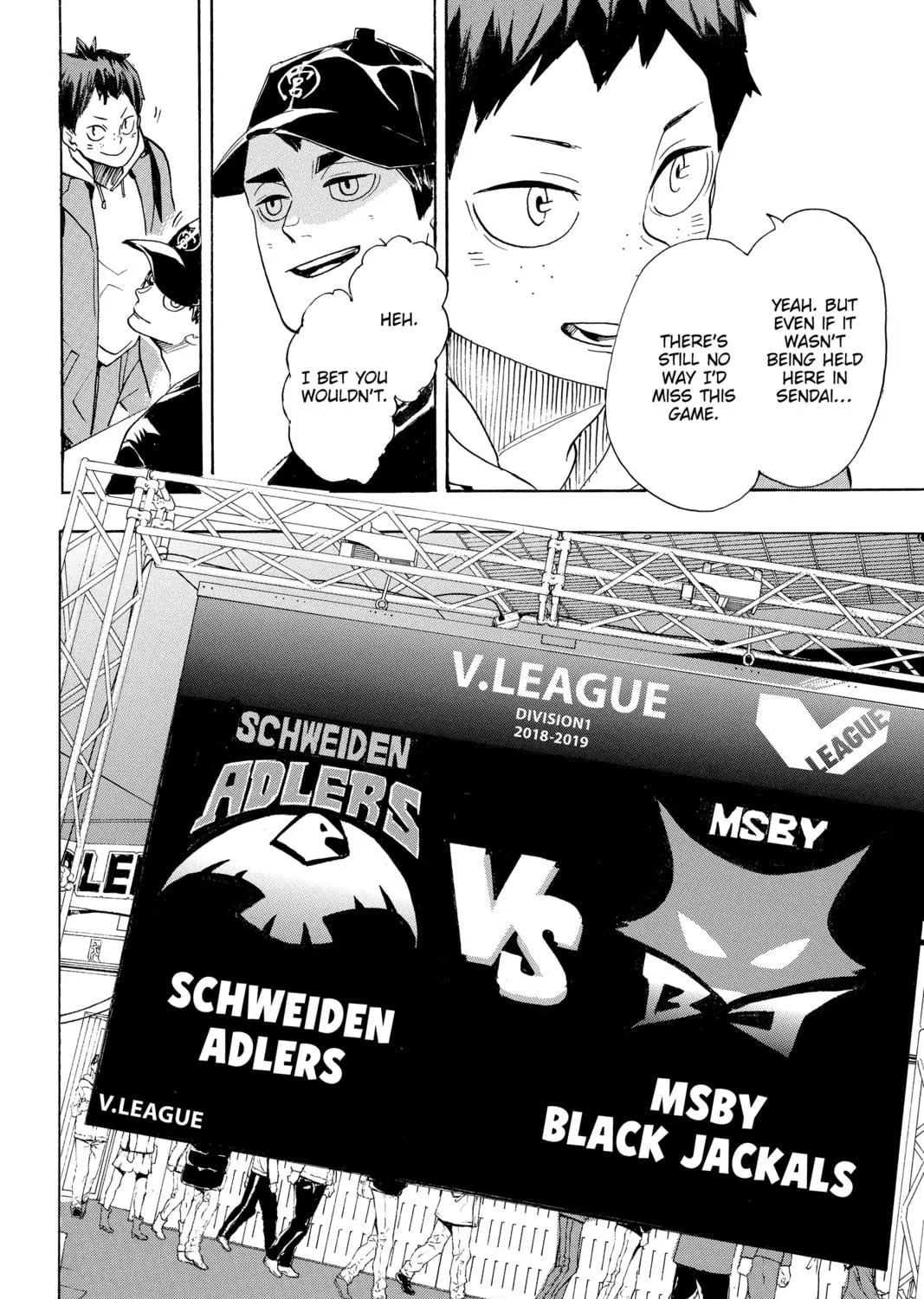 Read Haikyu!! chapter 378 image 16 on Lezhin