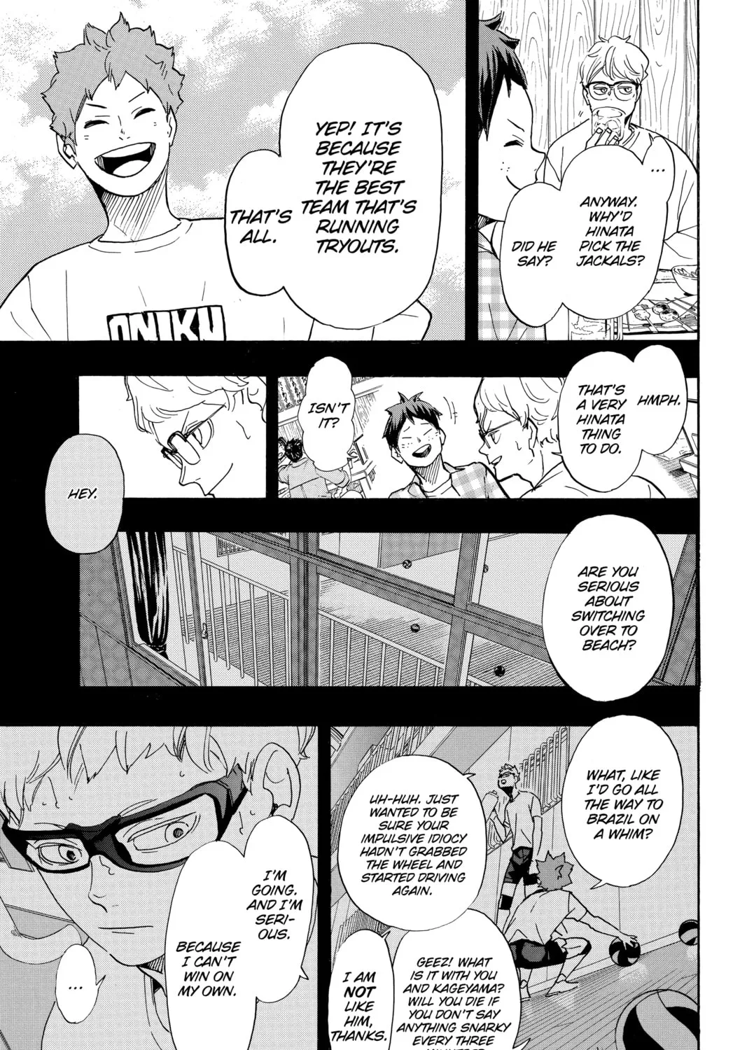 Read Haikyu!! chapter 378 image 26 on Lezhin