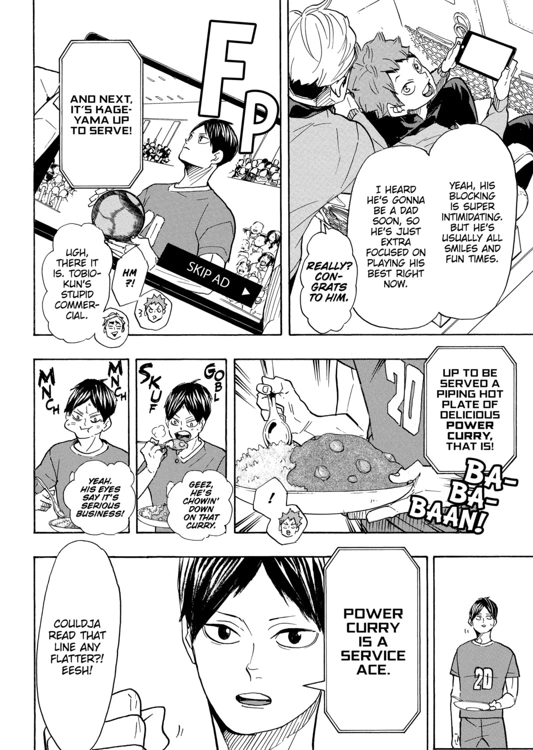 Read Haikyu!! chapter 378 image 6 on Lezhin