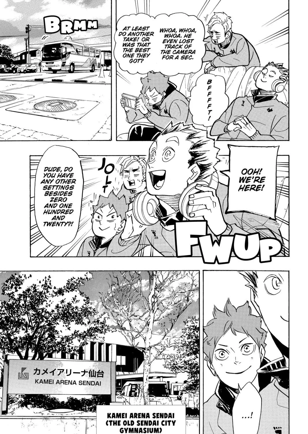 Read Haikyu!! chapter 378 image 8 on Lezhin
