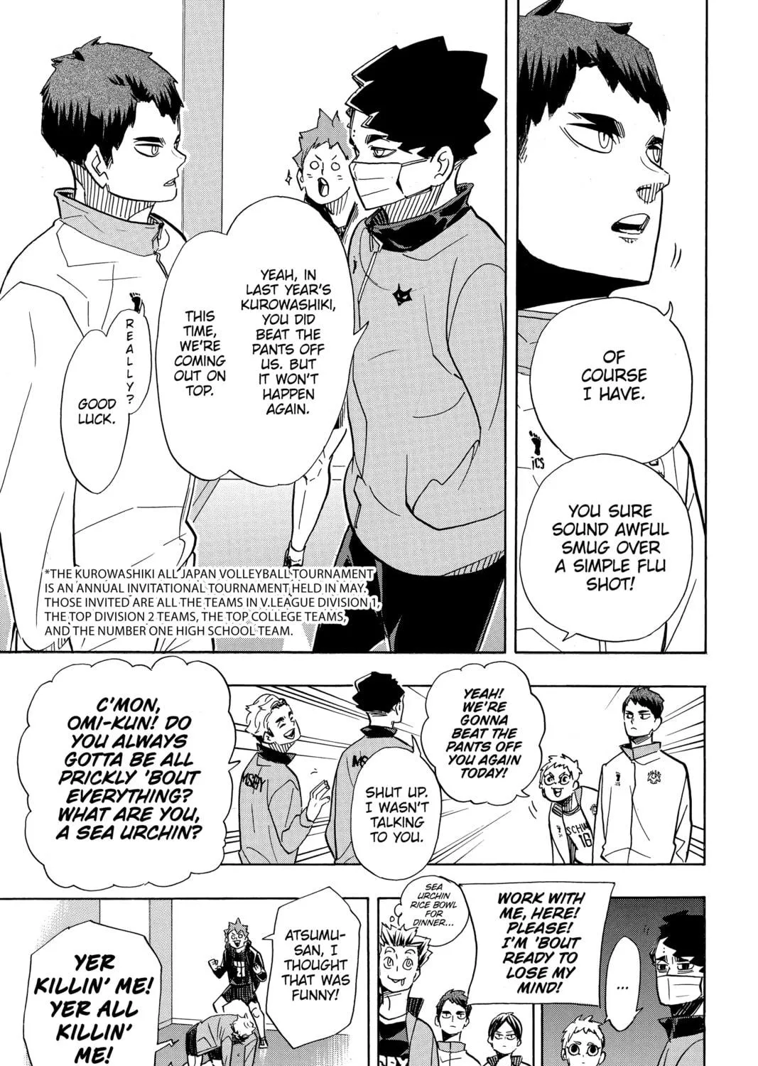 Read Haikyu!! chapter 379 image 16 on Lezhin