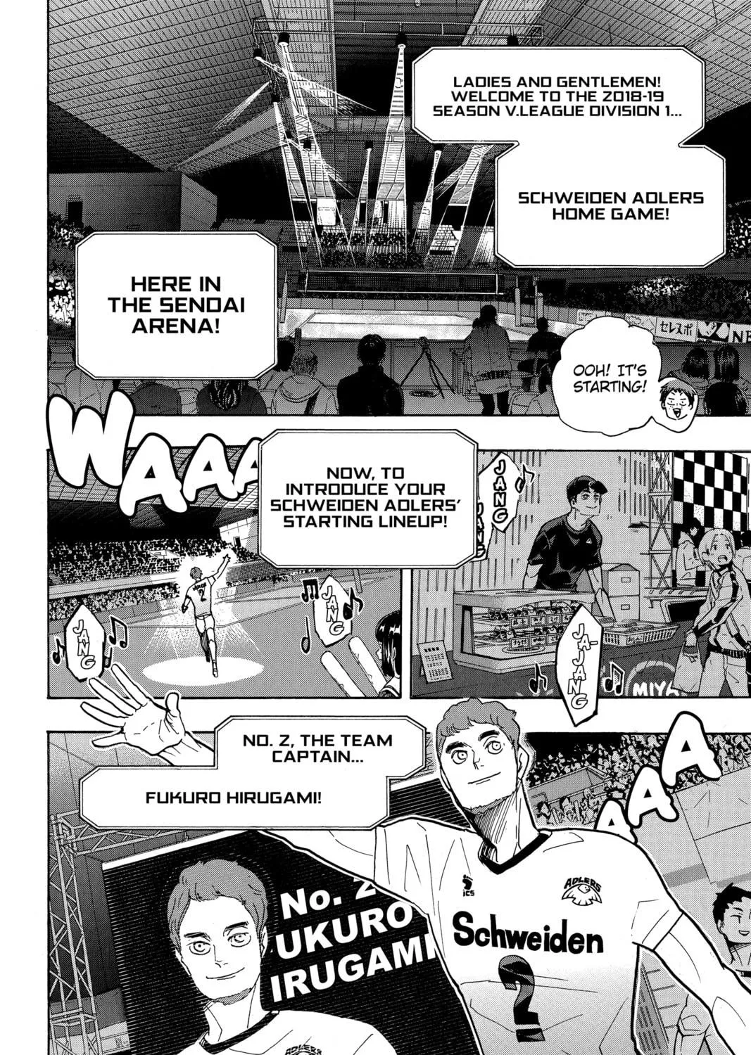Read Haikyu!! chapter 379 image 22 on Lezhin