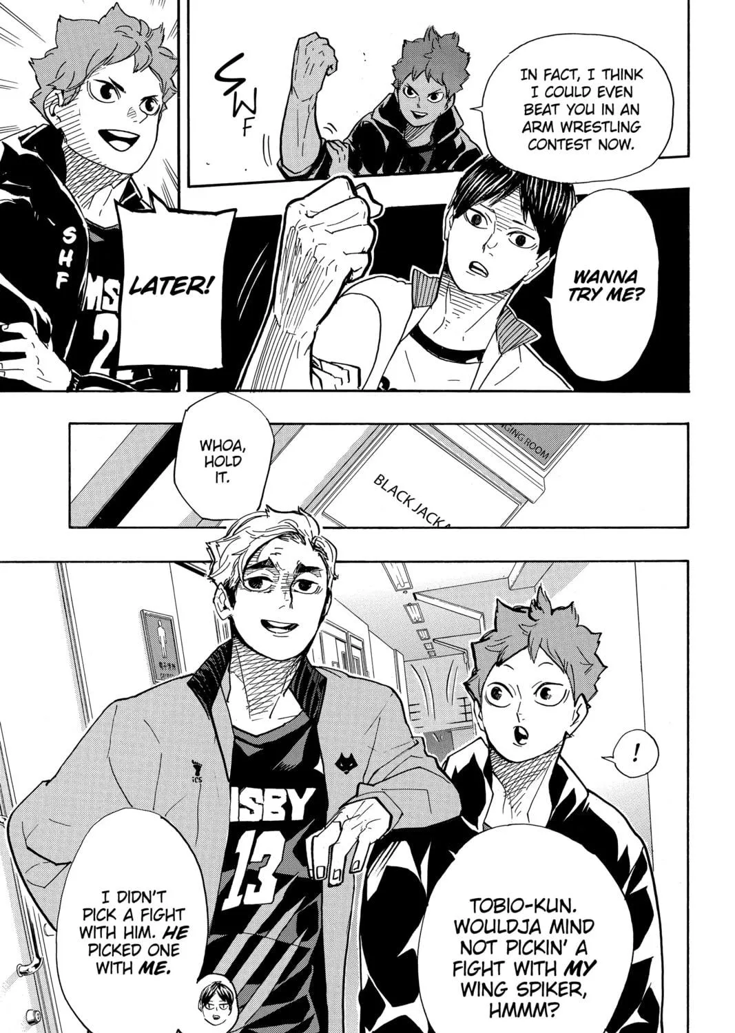 Read Haikyu!! chapter 379 image 4 on Lezhin