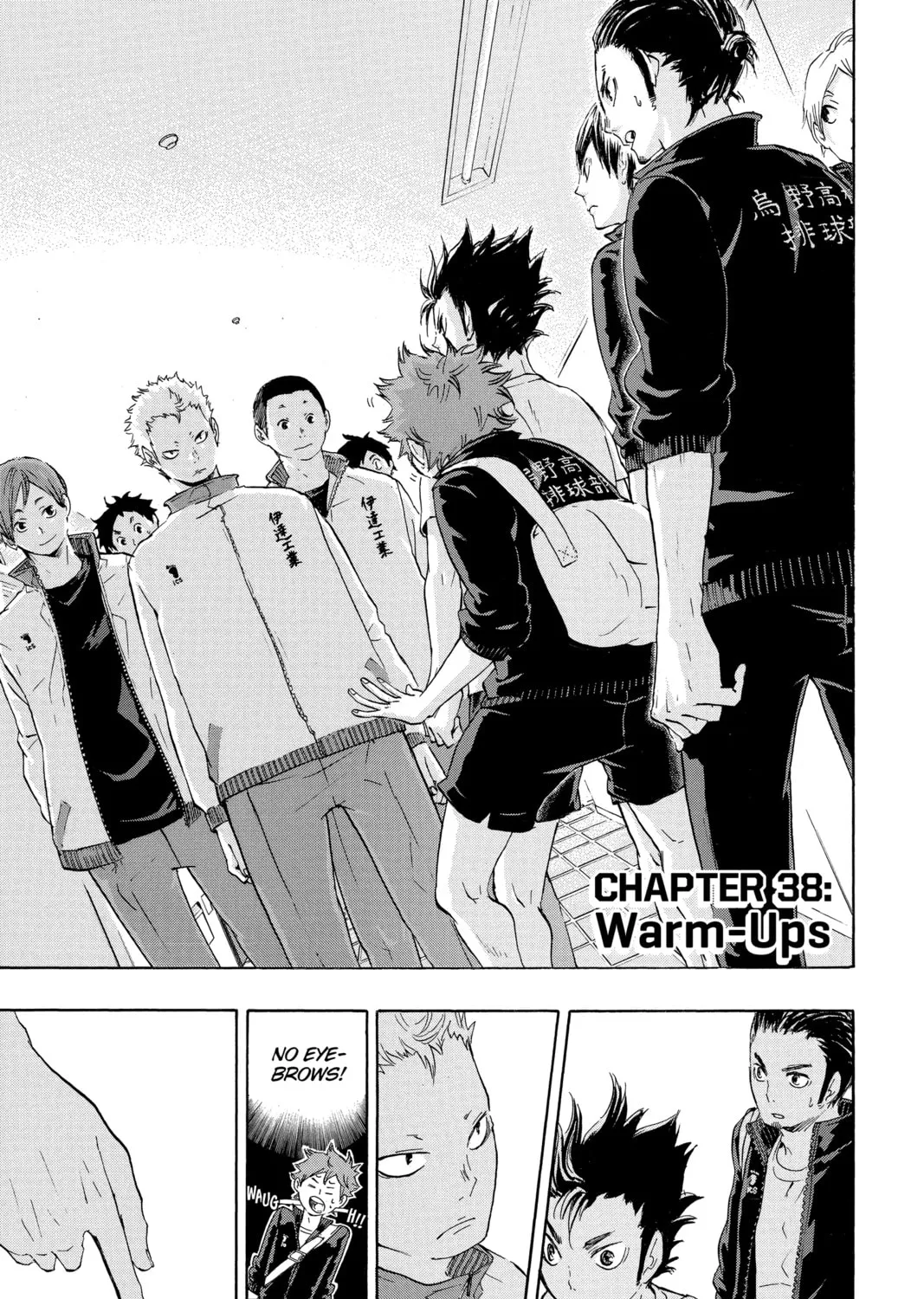Read Haikyu!! chapter 38 image 0 on Lezhin