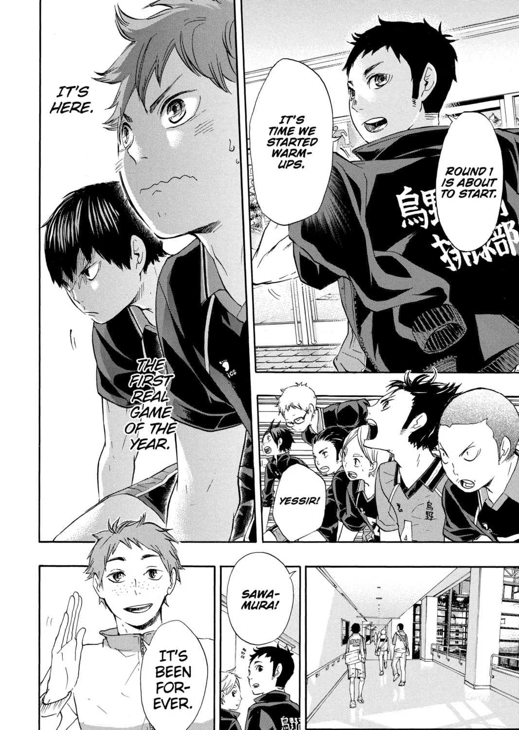 Read Haikyu!! chapter 38 image 14 on Lezhin