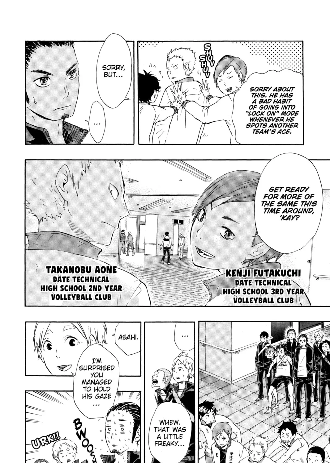Read Haikyu!! chapter 38 image 6 on Lezhin