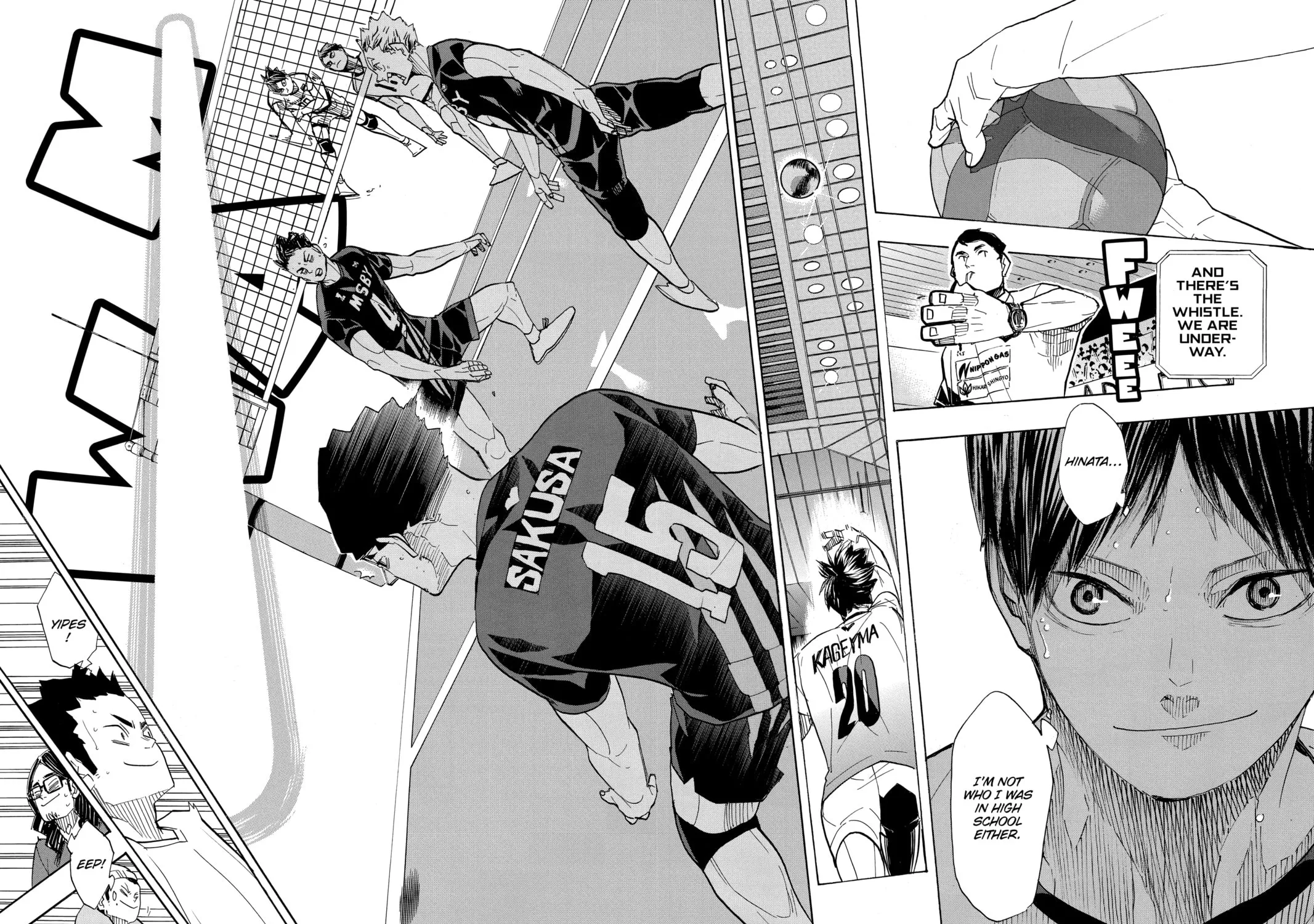Read Haikyu!! chapter 380 image 14 on Lezhin
