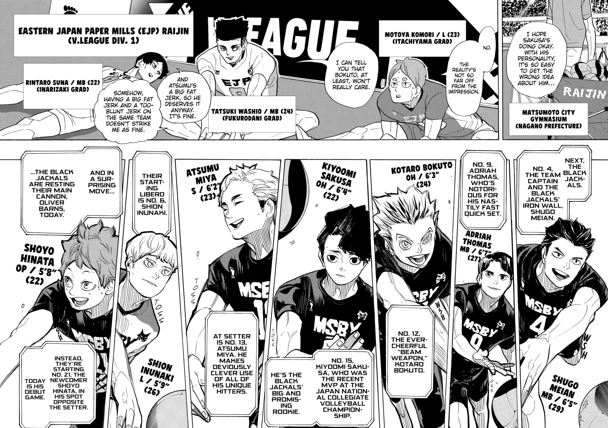 Read Haikyu!! chapter 380 image 8 on Lezhin