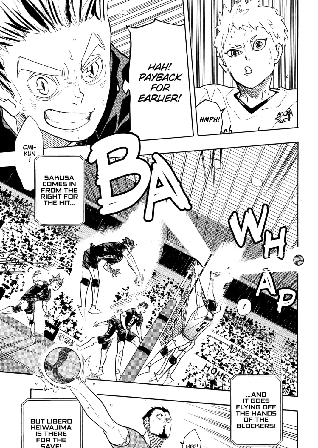 Read Haikyu!! chapter 383 image 14 on Lezhin