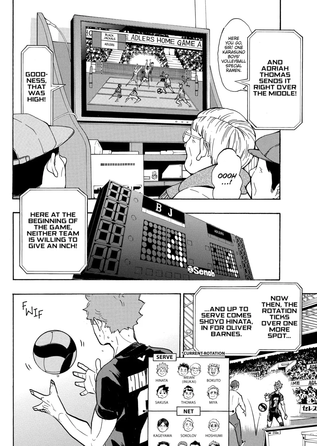 Read Haikyu!! chapter 383 image 2 on Lezhin