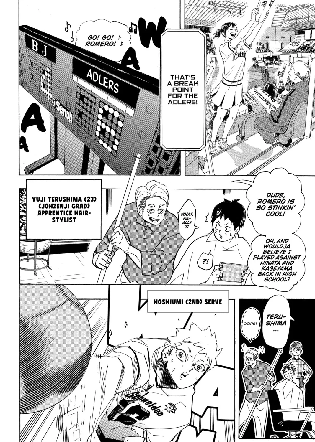 Read Haikyu!! chapter 383 image 20 on Lezhin