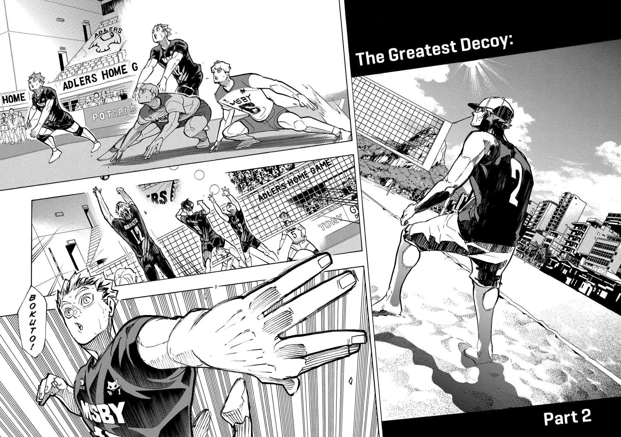 Read Haikyu!! chapter 384 image 2 on Lezhin