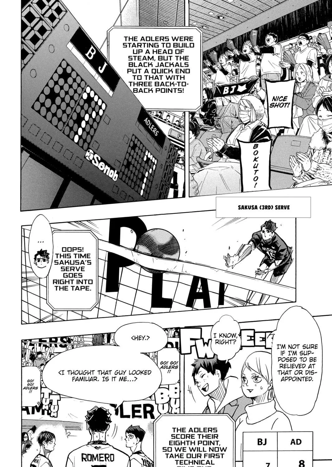 Read Haikyu!! chapter 384 image 22 on Lezhin