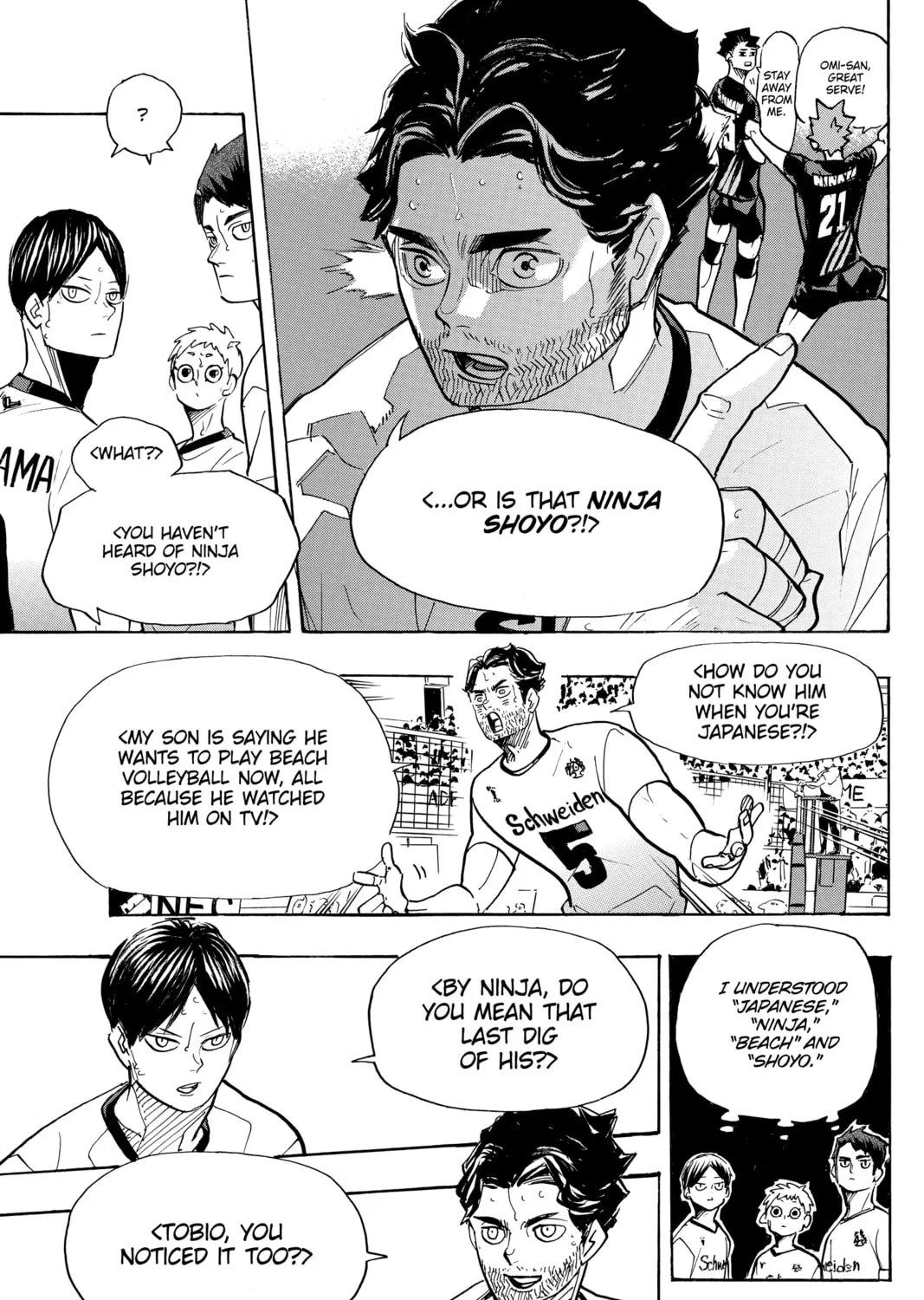 Read Haikyu!! chapter 384 image 24 on Lezhin