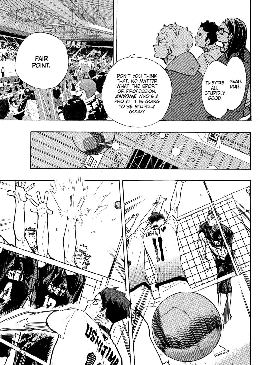 Read Haikyu!! chapter 385 image 4 on Lezhin