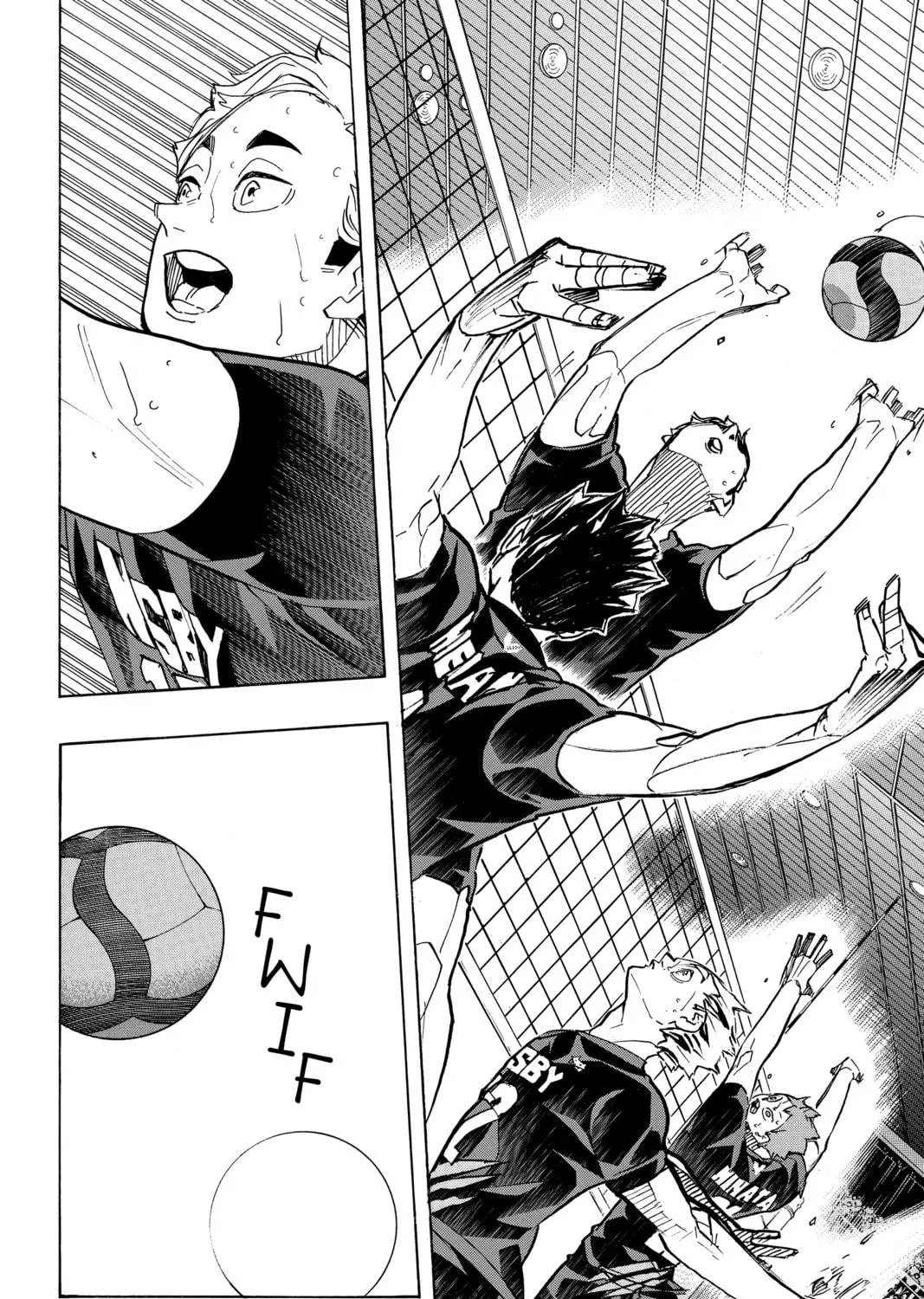 Read Haikyu!! chapter 385 image 8 on Lezhin