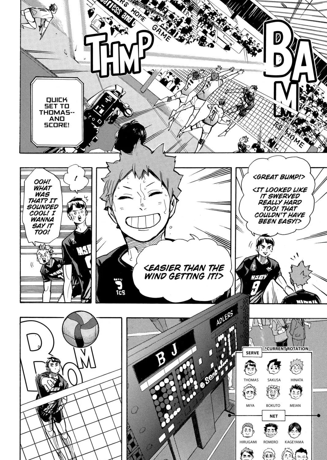 Read Haikyu!! chapter 386 image 16 on Lezhin