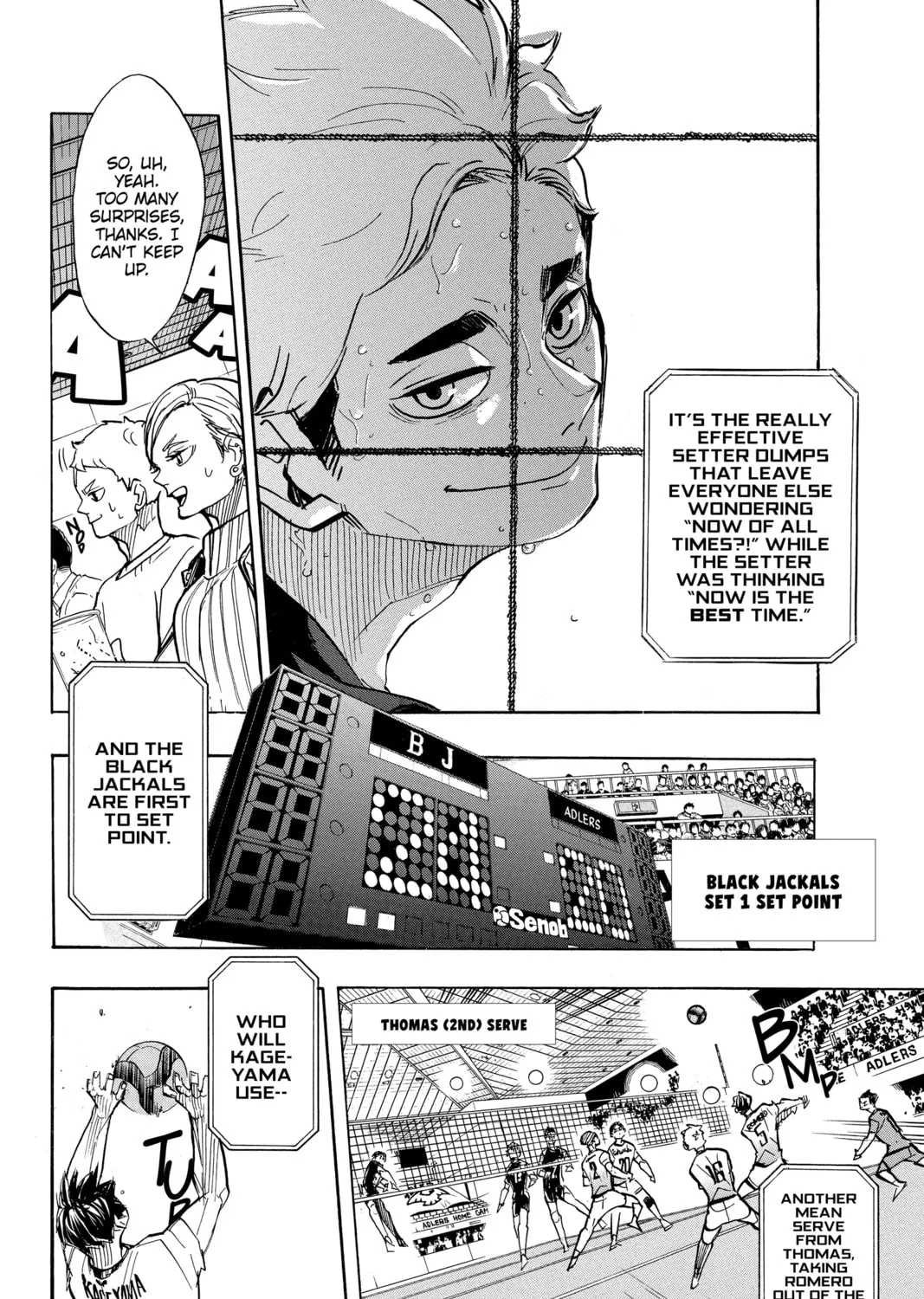 Read Haikyu!! chapter 386 image 24 on Lezhin