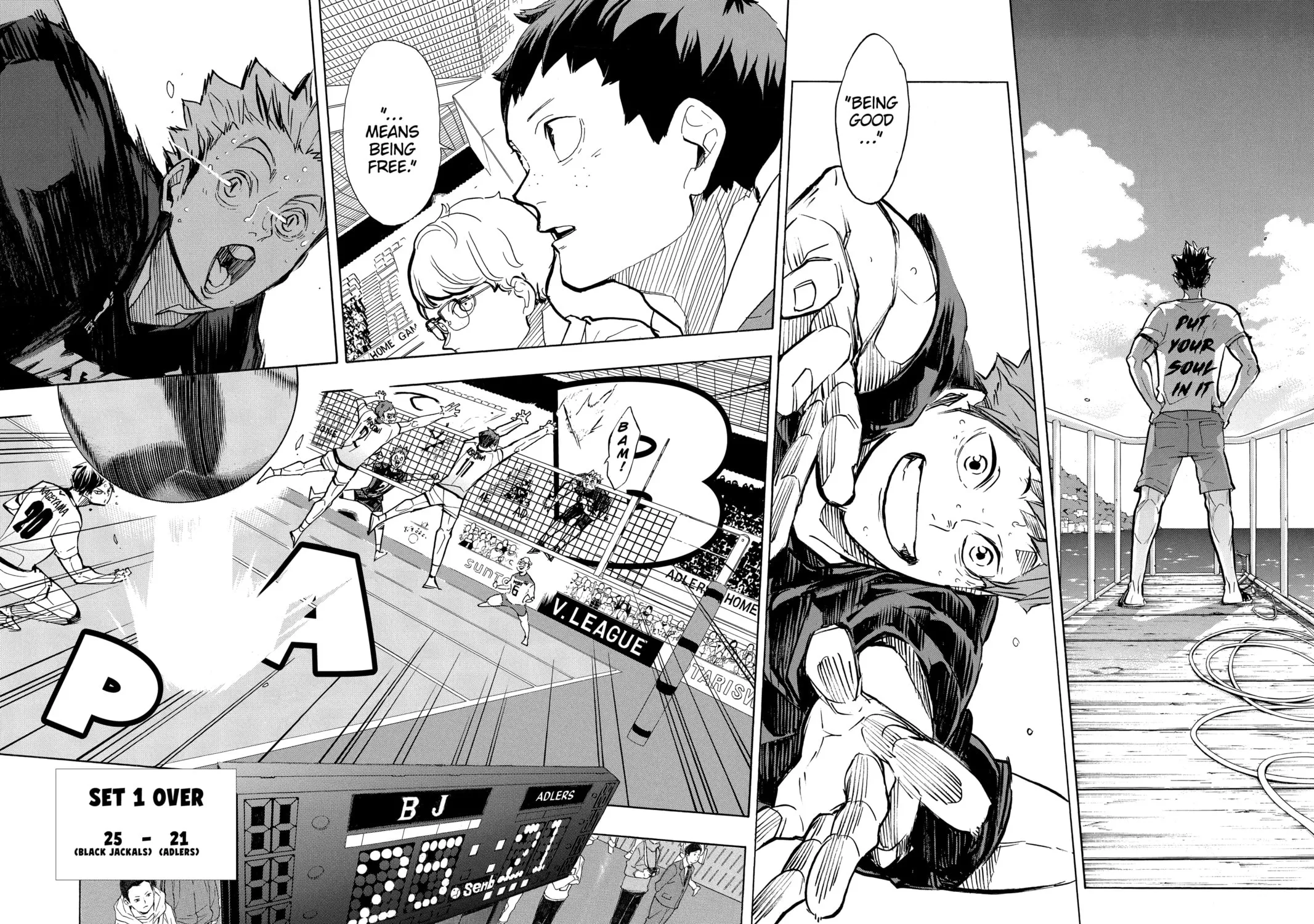 Read Haikyu!! chapter 386 image 34 on Lezhin