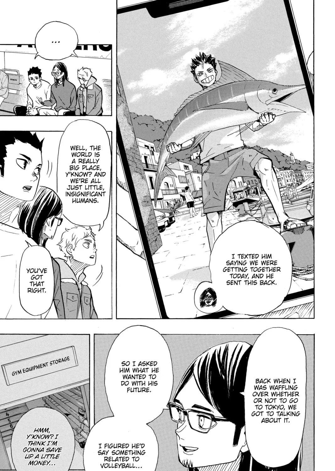 Read Haikyu!! chapter 386 image 6 on Lezhin