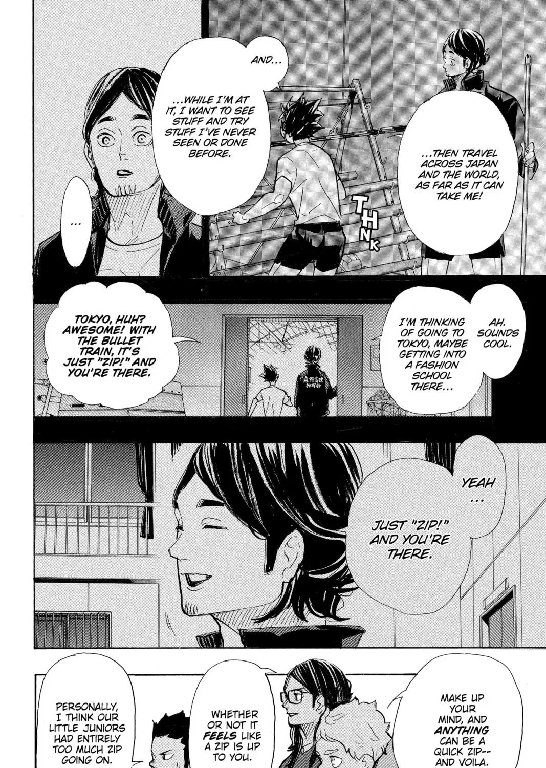 Read Haikyu!! chapter 386 image 8 on Lezhin