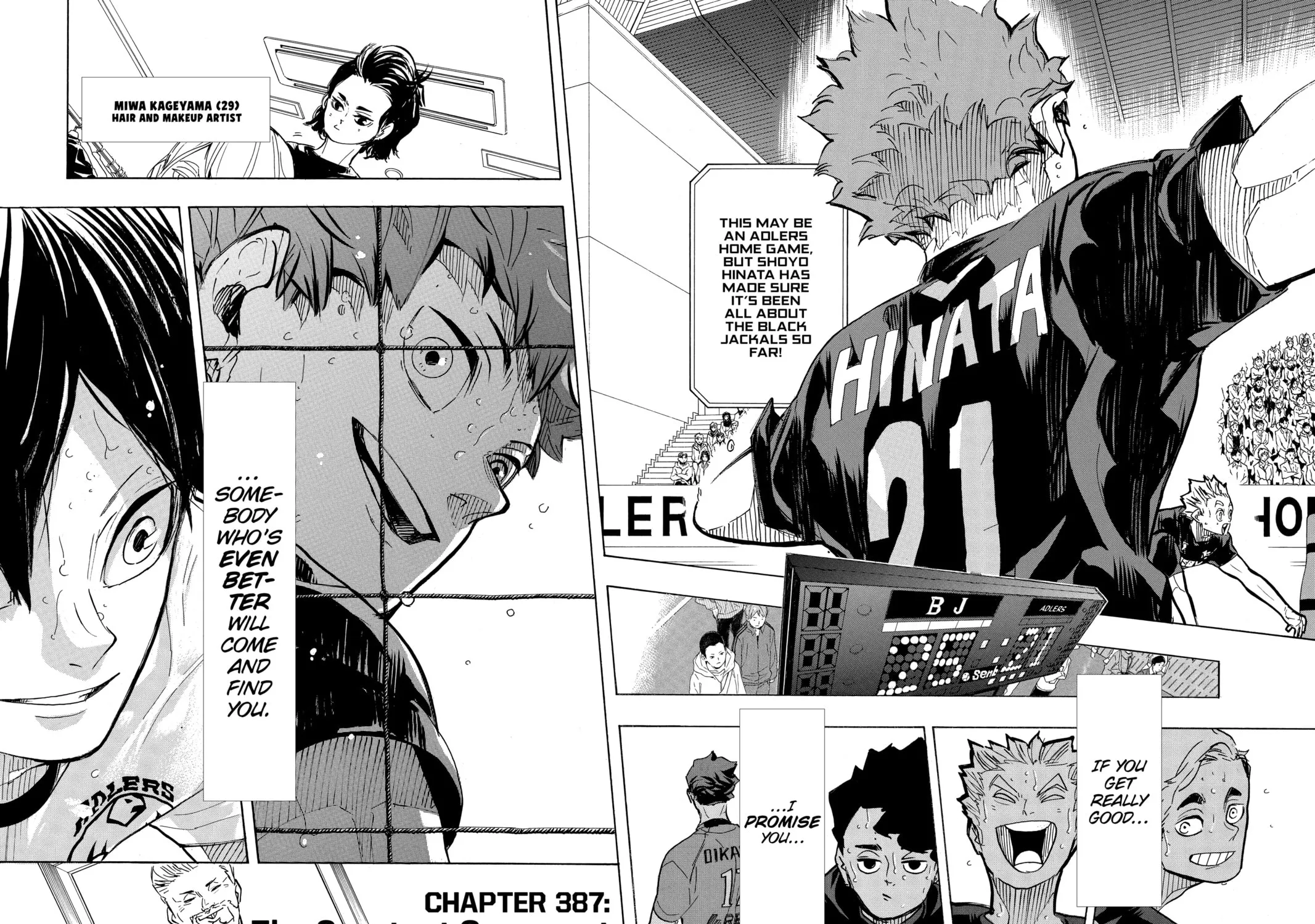 Read Haikyu!! chapter 387 image 32 on Lezhin