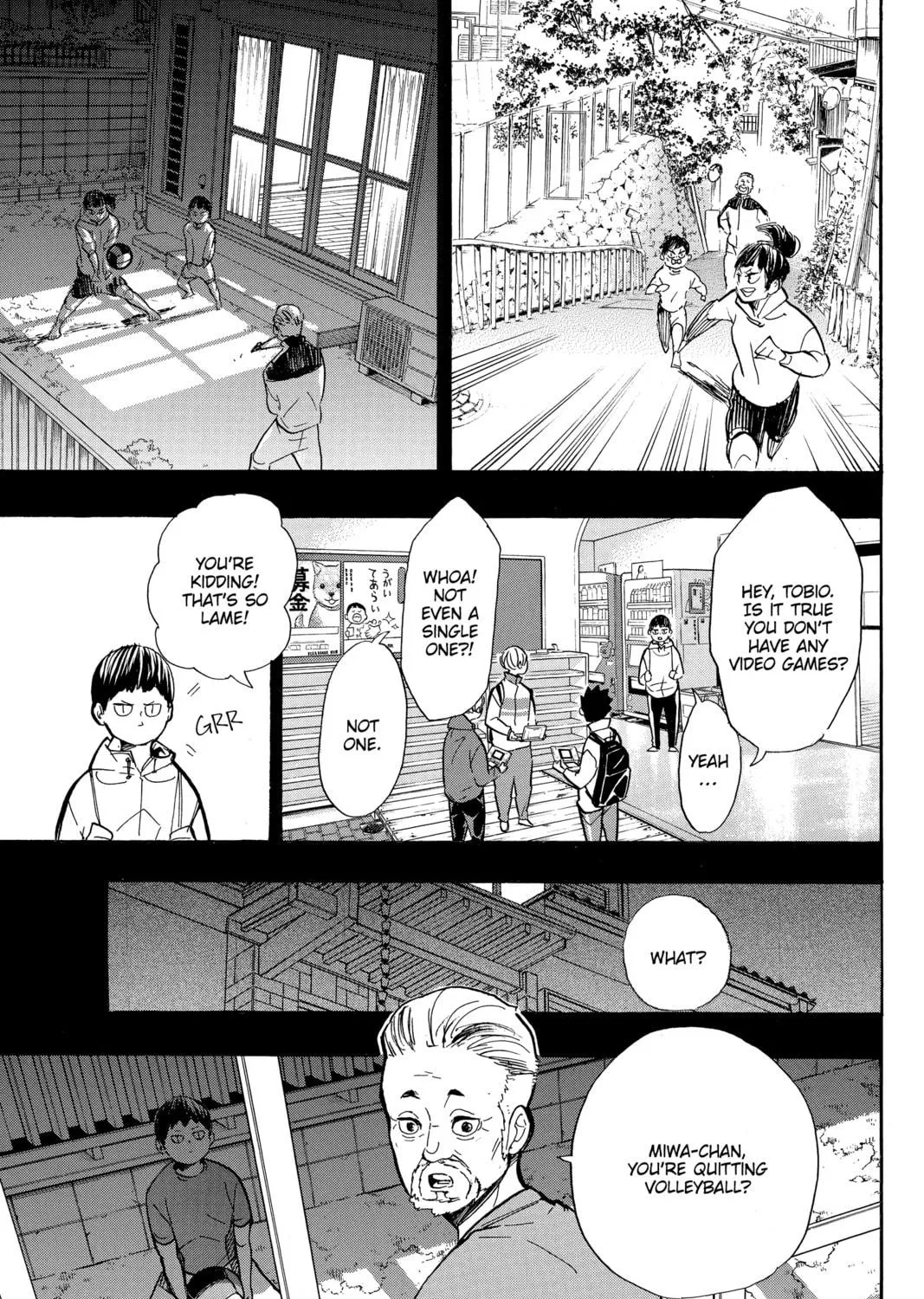 Read Haikyu!! chapter 387 image 8 on Lezhin