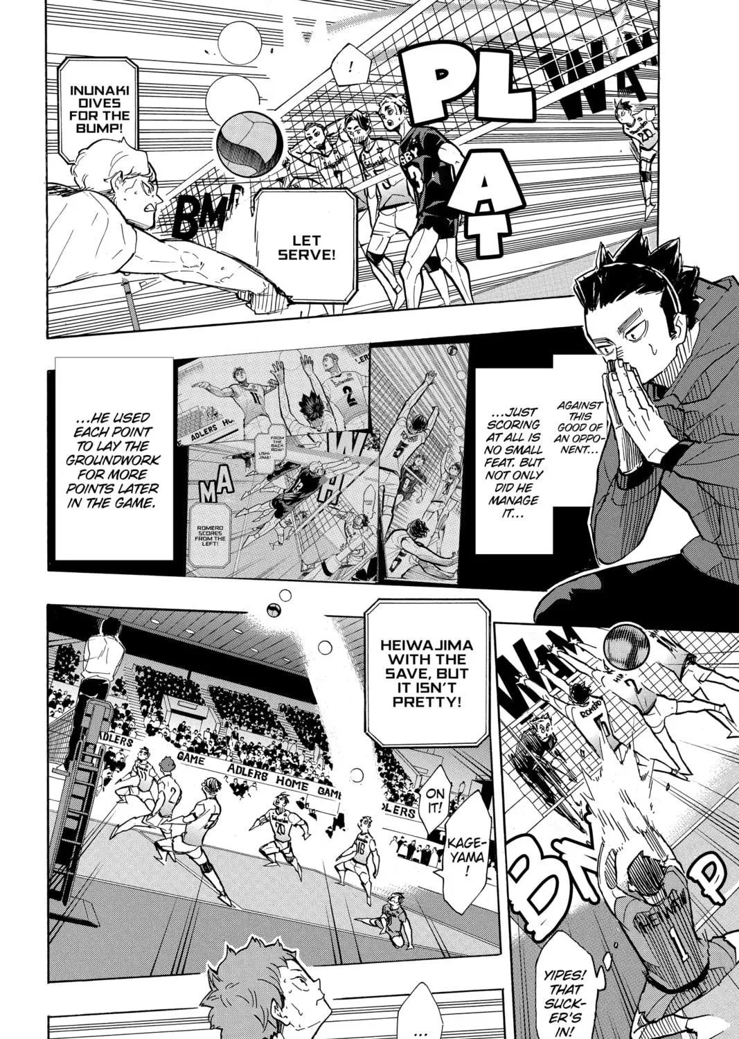Read Haikyu!! chapter 389 image 18 on Lezhin
