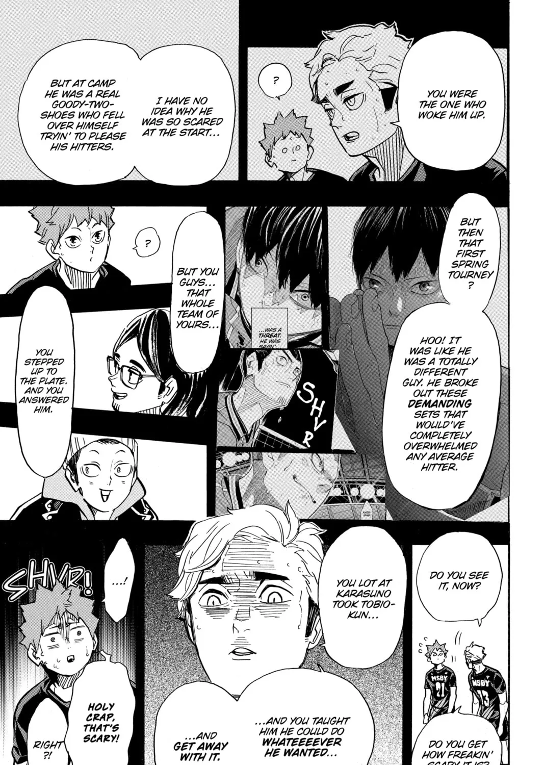 Read Haikyu!! chapter 389 image 20 on Lezhin
