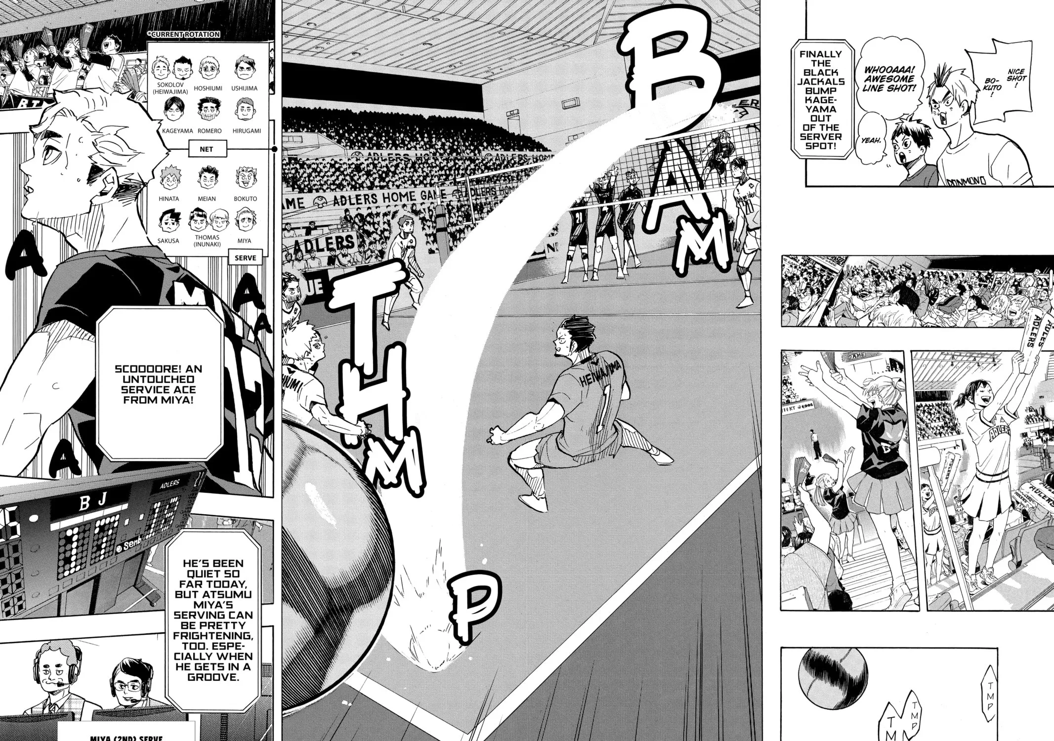 Read Haikyu!! chapter 389 image 4 on Lezhin