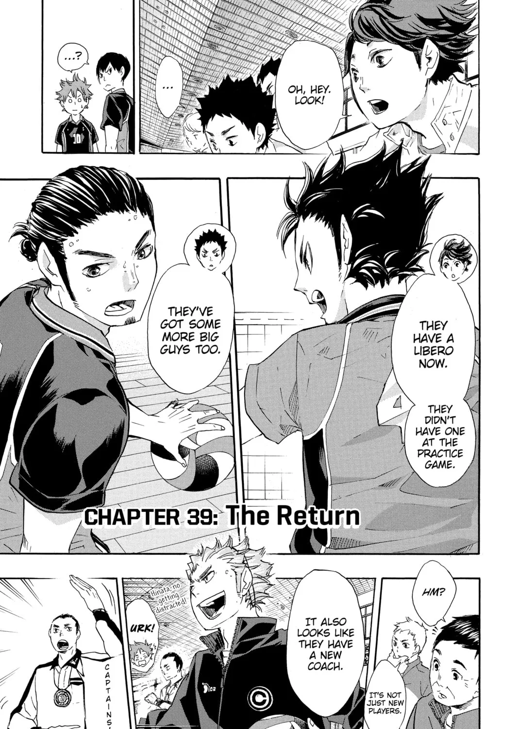 Read Haikyu!! chapter 39 image 0 on Lezhin