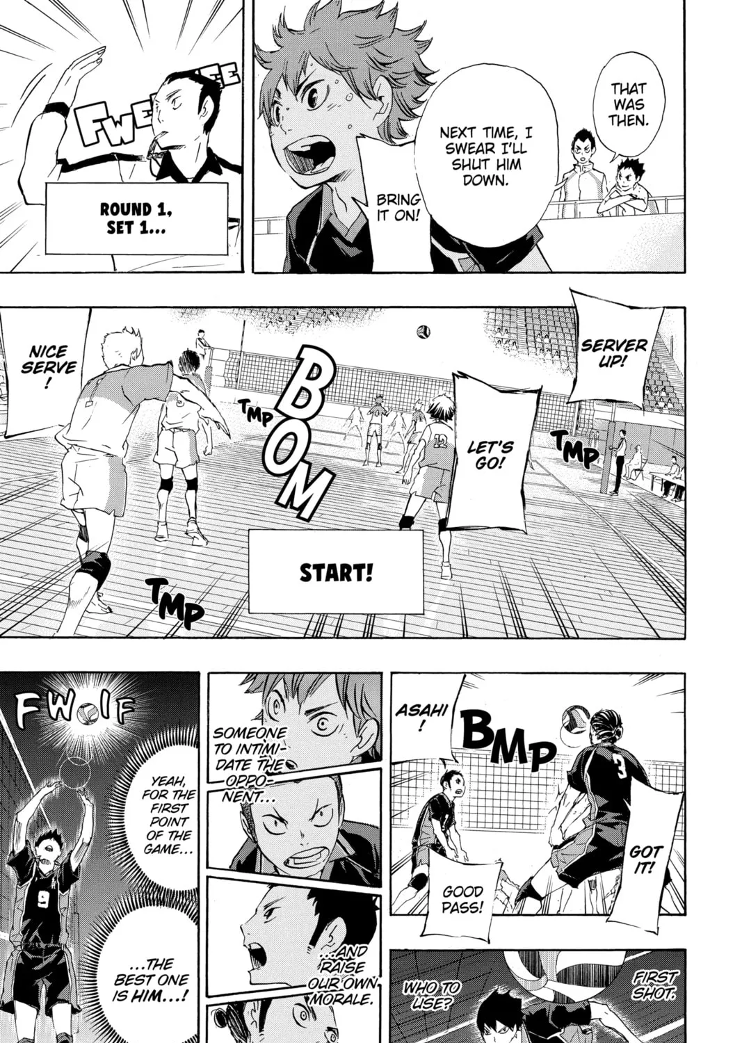 Read Haikyu!! chapter 39 image 14 on Lezhin