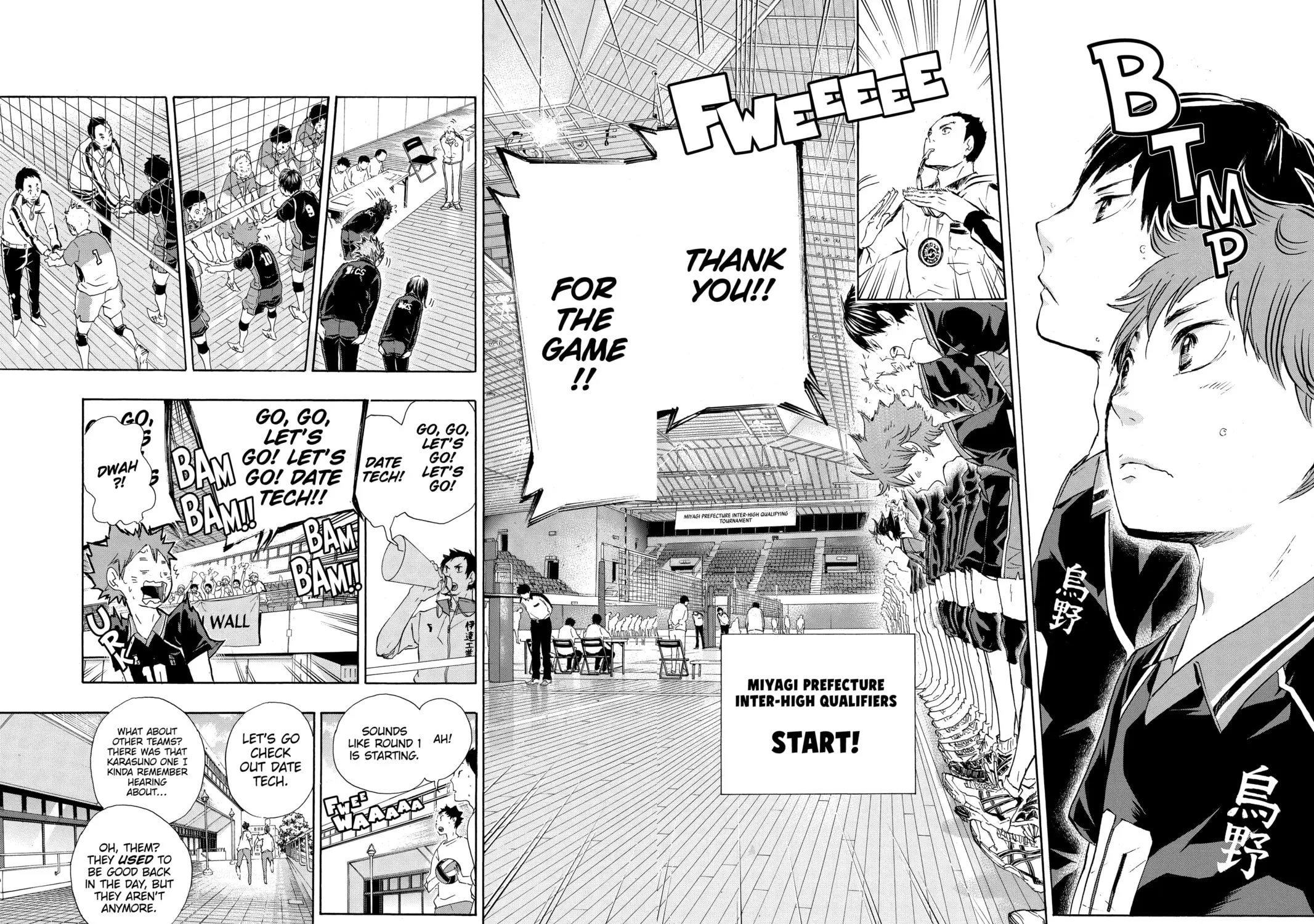 Read Haikyu!! chapter 39 image 6 on Lezhin