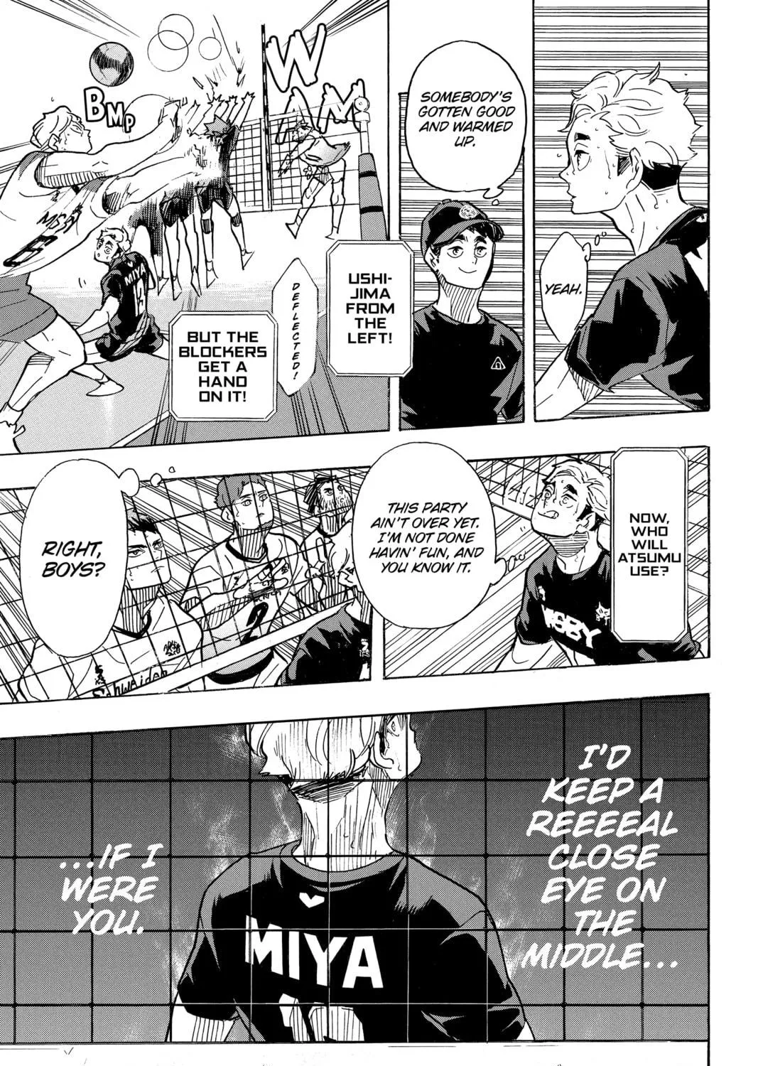 Read Haikyu!! chapter 390 image 18 on Lezhin