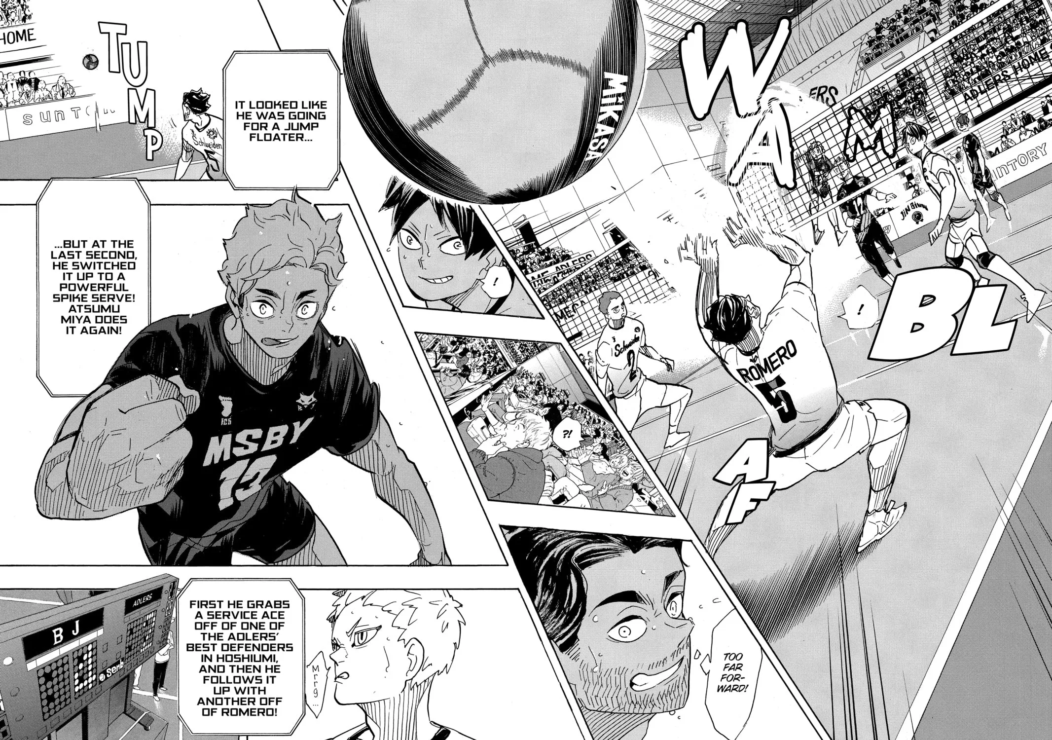 Read Haikyu!! chapter 390 image 28 on Lezhin