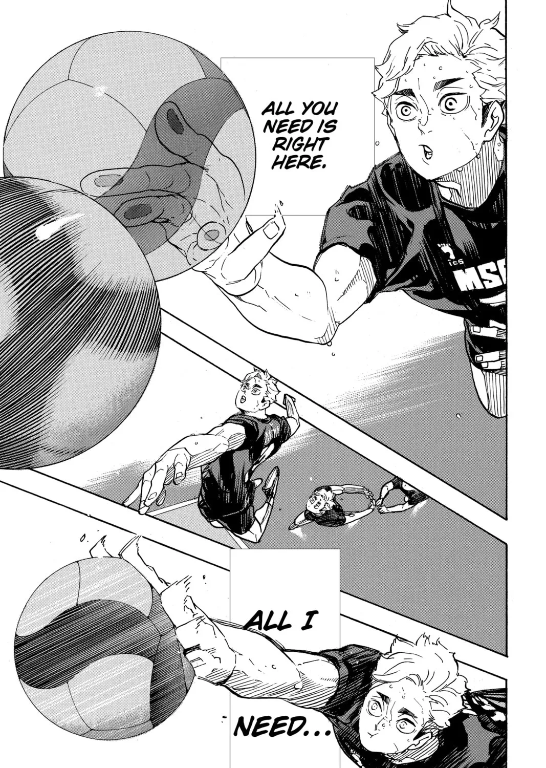 Read Haikyu!! chapter 391 image 26 on Lezhin