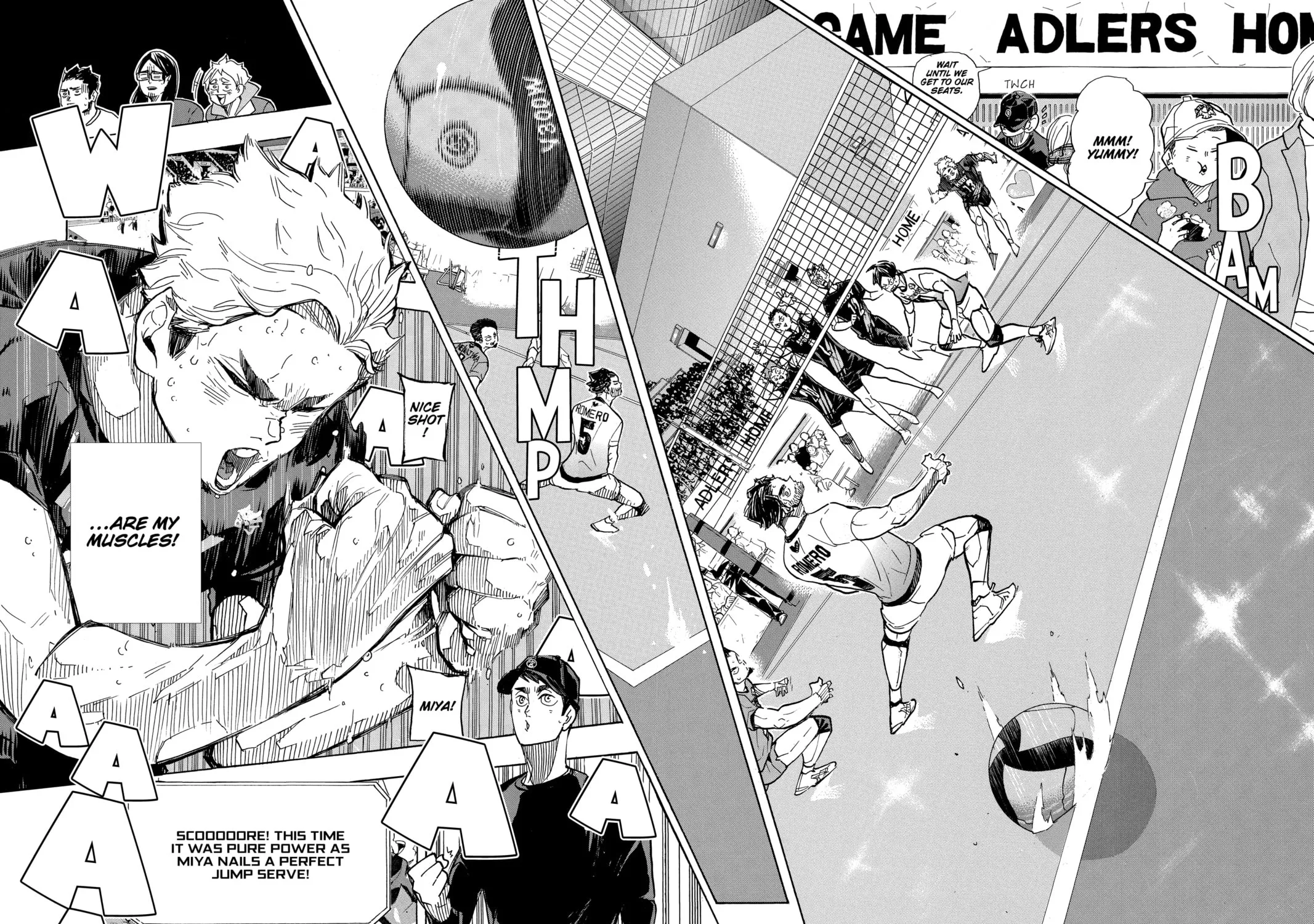 Read Haikyu!! chapter 391 image 28 on Lezhin