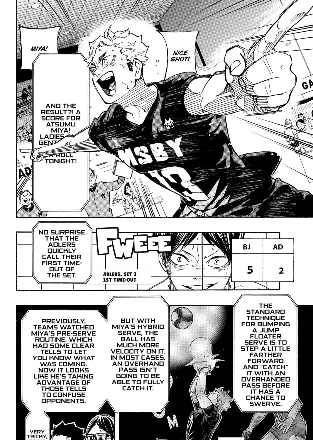 Read Haikyu!! chapter 391 image 8 on Lezhin