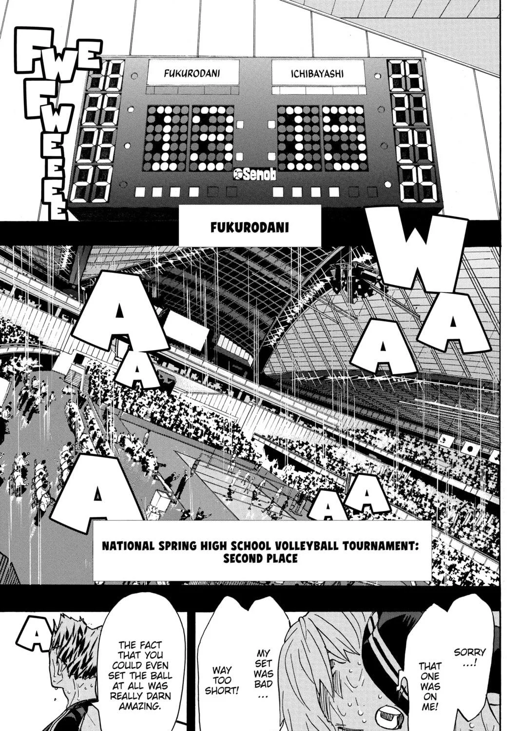 Read Haikyu!! chapter 392 image 16 on Lezhin